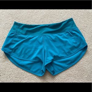 Turquoise Lululemon Shorts!